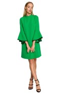 Sukienka Model MOE698 Green - Moe - M Sukienka Model MOE698 Green - Moe - M