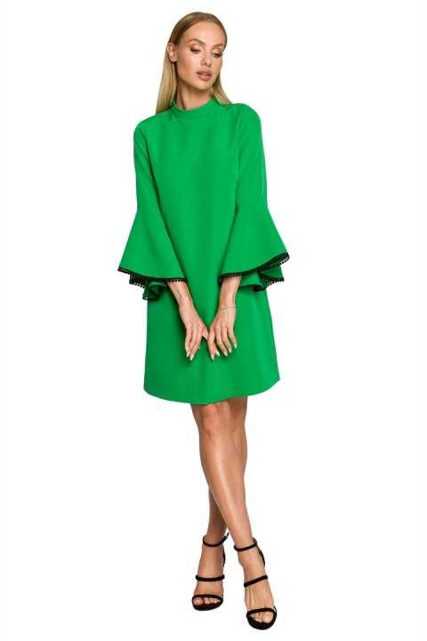 Sukienka Model MOE698 Green - Moe - M Sukienka Model MOE698 Green - Moe - M