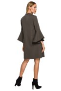 Sukienka Model MOE698 Khaki - Moe - s