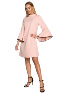 Sukienka Model MOE698 Powder Pink - Moe Hurtownia odzieży on-line, moda damska, bielizna i obuwie dla kobiet - Matterhorn.pl - M Sukienka Model MOE698 Powder Pink - Moe Hurtownia odzieży on-line, moda damska, bielizna i obuwie dla kobiet - Matterhorn.pl - M