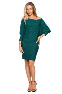 Sukienka Model MOE723 Szmaragd - Moe - XXL Sukienka Model MOE723 Szmaragd - Moe - XXL