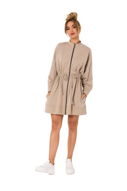 Sukienka Model MOE733 Beige - Moe - 2XL/3XL