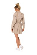 Sukienka Model MOE733 Beige - Moe - S/M Sukienka Model MOE733 Beige - Moe - S/M