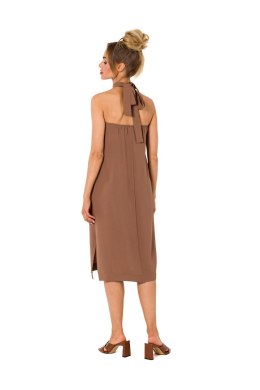 Sukienka Model MOE736 Czekolada - Moe - XXL
