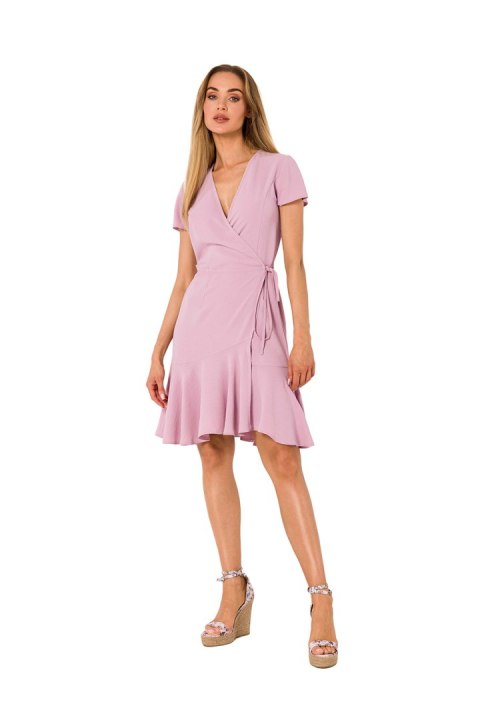 Sukienka Model MOE741 Dirty Pink - Moe - M Sukienka Model MOE741 Dirty Pink - Moe - M