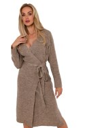 Sukienka Model MOE772 Light Brown - Moe - uniwersalny Sukienka Model MOE772 Light Brown - Moe - uniwersalny