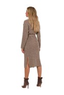 Sukienka Model MOE772 Light Brown - Moe - uniwersalny Sukienka Model MOE772 Light Brown - Moe - uniwersalny