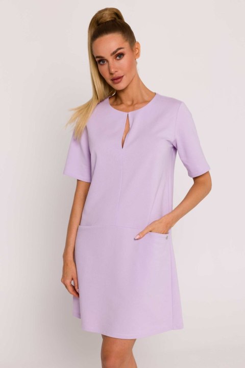 Sukienka Model MOE788 Fiołek - Moe - XXL Sukienka Model MOE788 Fiołek - Moe - XXL