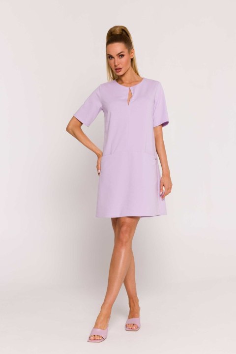 Sukienka Model MOE788 Fiołek - Moe - XXL Sukienka Model MOE788 Fiołek - Moe - XXL