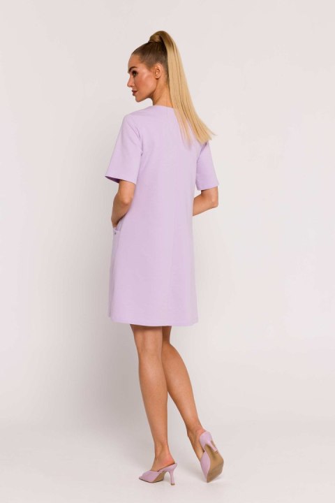Sukienka Model MOE788 Fiołek - Moe - XXL Sukienka Model MOE788 Fiołek - Moe - XXL