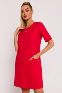 Sukienka Model MOE788 Red - Moe - XXL Sukienka Model MOE788 Red - Moe - XXL
