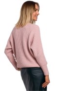 Sweter Damski Model MOE537 Pink - Moe - S/M Sweter Damski Model MOE537 Pink - Moe - S/M