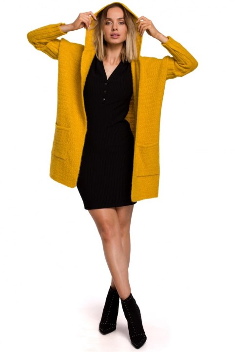 Sweter Kardigan Model MOE556 Honey - Moe - S/M Sweter Kardigan Model MOE556 Honey - Moe - S/M