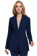 Żakiet Model MOE304 Navy - Moe - XXL Żakiet Model MOE304 Navy - Moe - XXL