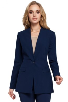 Żakiet Model MOE304 Navy - Moe - s