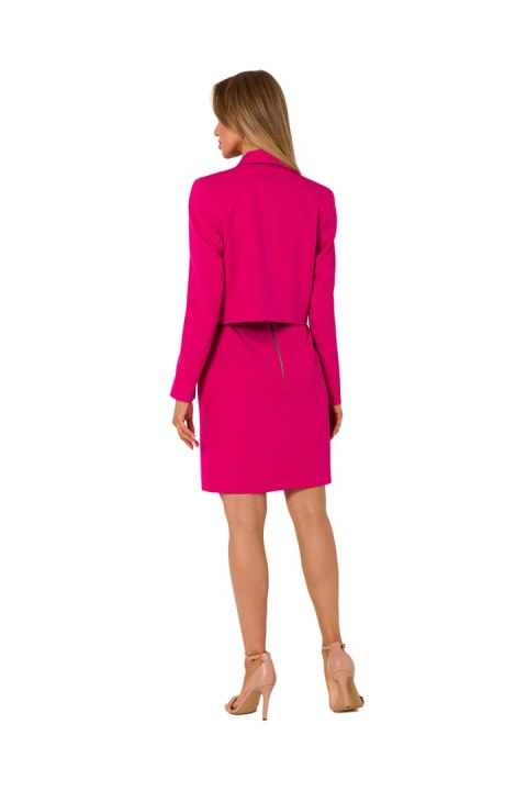 Żakiet Model MOE745 Fuksja - Moe - XL Żakiet Model MOE745 Fuksja - Moe - XL