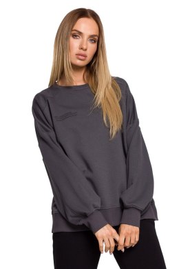 Bluza Damska Model MOE613 Stal - Moe - 2XL/3XL