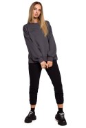 Bluza Damska Model MOE613 Stal - Moe - 2XL/3XL Bluza Damska Model MOE613 Stal - Moe - 2XL/3XL