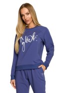 Bluza Damska Model MOE693 Indygo - Moe - XXL Bluza Damska Model MOE693 Indygo - Moe - XXL