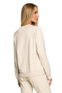Bluza Damska Model MOE693 Piasek - Moe - L Bluza Damska Model MOE693 Piasek - Moe - L