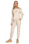 Bluza Damska Model MOE693 Piasek - Moe - XL Bluza Damska Model MOE693 Piasek - Moe - XL