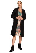Płaszcz Model MOE708 Black - Moe - XL Płaszcz Model MOE708 Black - Moe - XL