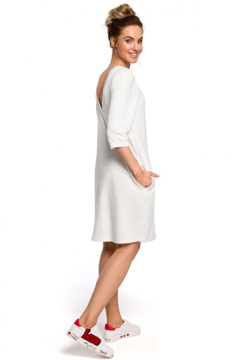 Sukienka Model MOE417 Ecru - Moe - XXL Sukienka Model MOE417 Ecru - Moe - XXL