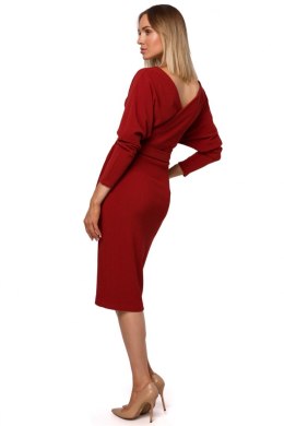 Sukienka Model MOE523 Cegła - Moe - XXL