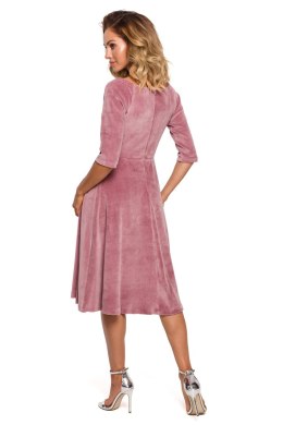 Sukienka Model MOE645 Dirty Pink - Moe - M