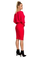 Sukienka Model MOE690 Red - Moe - M Sukienka Model MOE690 Red - Moe - M