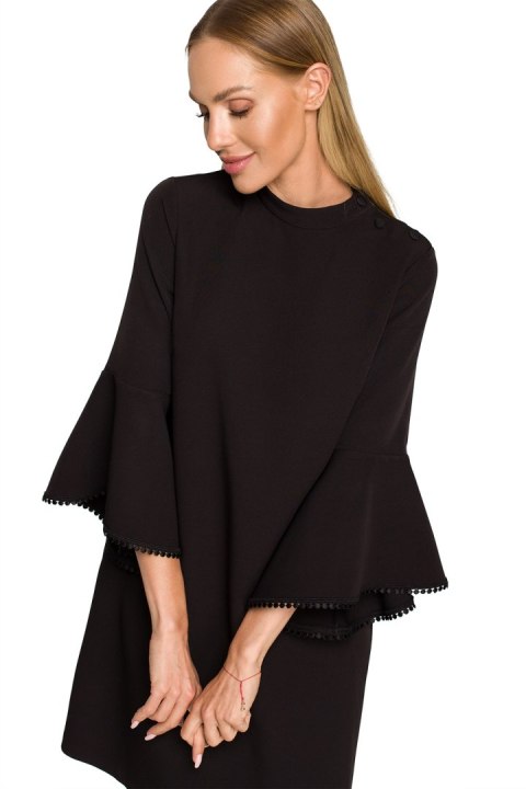 Sukienka Model MOE698 Black - Moe - L Sukienka Model MOE698 Black - Moe - L