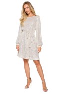 Sukienka Model MOE715 Szampan - Moe - XXL Sukienka Model MOE715 Szampan - Moe - XXL