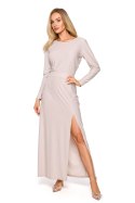 Sukienka Model MOE719 Szampan - Moe - XXL Sukienka Model MOE719 Szampan - Moe - XXL