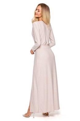 Sukienka Model MOE719 Szampan - Moe - XXL