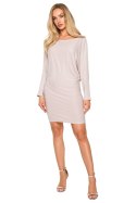 Sukienka Model MOE723 Szampan - Moe - XXL Sukienka Model MOE723 Szampan - Moe - XXL