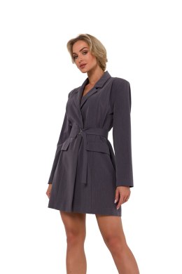 Sukienka Model MOE749 Dark Grey - Moe - M
