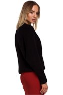 Sweter Damski Model MOE537 Black - Moe - S/M Sweter Damski Model MOE537 Black - Moe - S/M