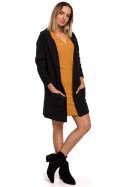 Sweter Kardigan Model MOE556 Antracyt - Moe - S/M
