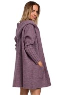 Sweter Kardigan Model MOE556 Wrzos - Moe Hurtownia odzieży on-line, moda damska, bielizna i obuwie dla kobiet - Matterhorn.pl - 