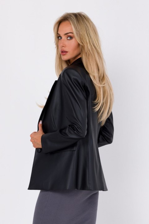 Żakiet Model MOE748 Black - Moe - S Żakiet Model MOE748 Black - Moe - S