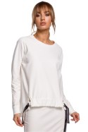 Bluza Damska Model MOE492 Ecru - Moe - XXL Bluza Damska Model MOE492 Ecru - Moe - XXL