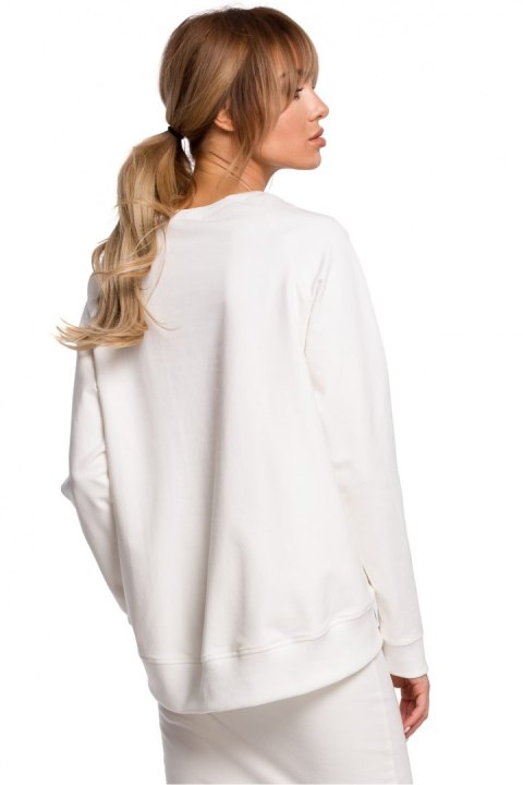 Bluza Damska Model MOE492 Ecru - Moe - XXL Bluza Damska Model MOE492 Ecru - Moe - XXL