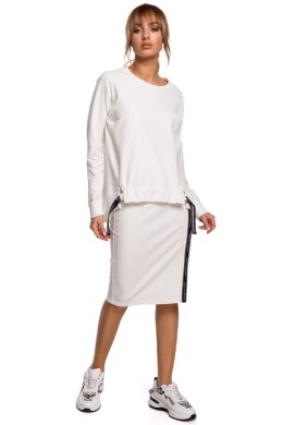 Bluza Damska Model MOE492 Ecru - Moe - M