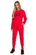 Bluza Damska Model MOE693 Red - Moe - s Bluza Damska Model MOE693 Red - Moe - s