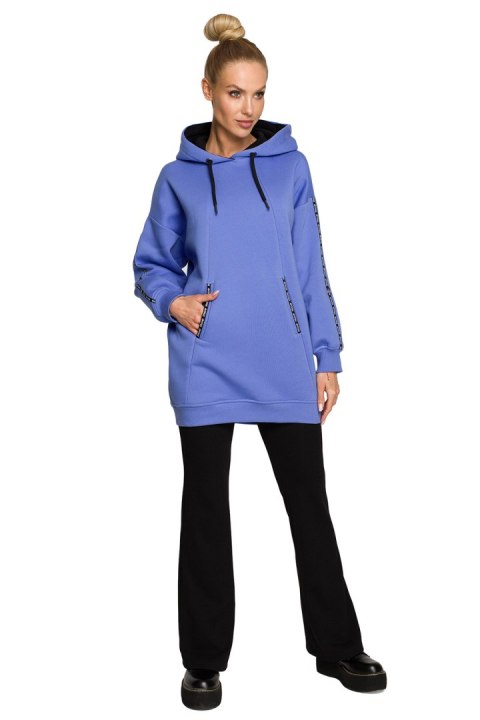 Bluza Damska Model MOE696 Light Violet - Moe - L Bluza Damska Model MOE696 Light Violet - Moe - L
