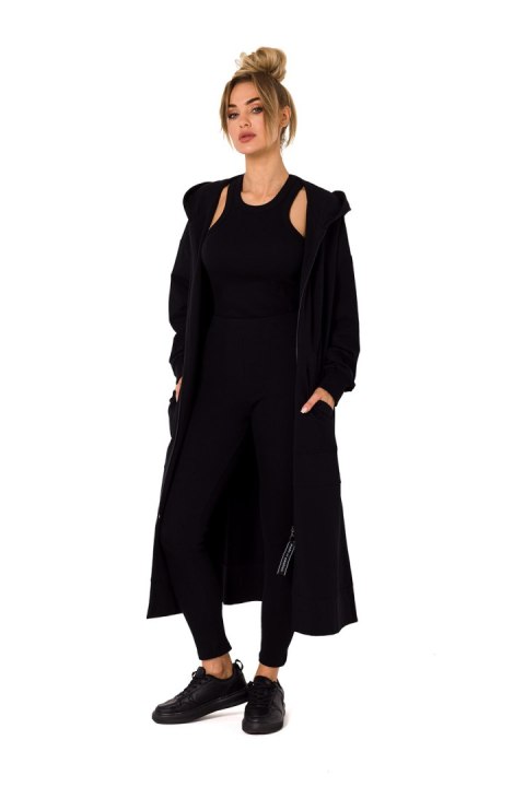 Bluza Damska Model MOE729 Black - Moe - S/M Bluza Damska Model MOE729 Black - Moe - S/M