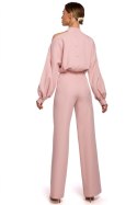 Kombinezon Damski Model MOE528 Powder Pink - Moe - M