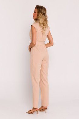 Kombinezon Model MOE780 Beige - Moe Hurtownia odzieży on-line, moda damska, bielizna i obuwie dla kobiet - Matterhorn.pl - M