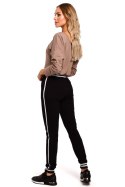 Spodnie Damskie Model MOE460 Black - Moe - L Spodnie Damskie Model MOE460 Black - Moe - L