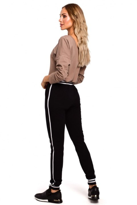 Spodnie Damskie Model MOE460 Black - Moe - L Spodnie Damskie Model MOE460 Black - Moe - L